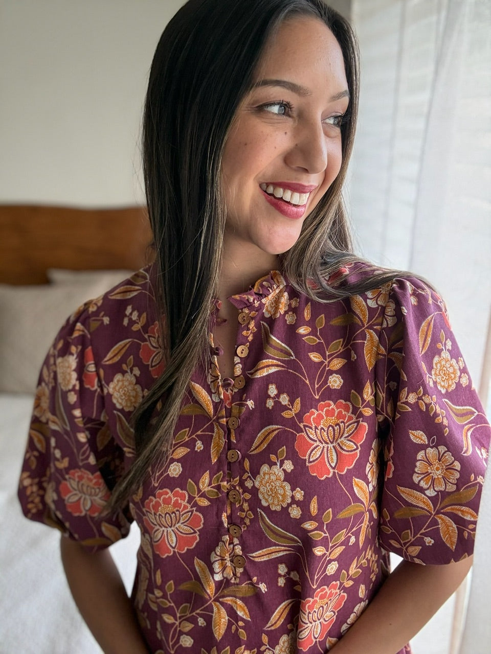 Floral-Shawna Dress